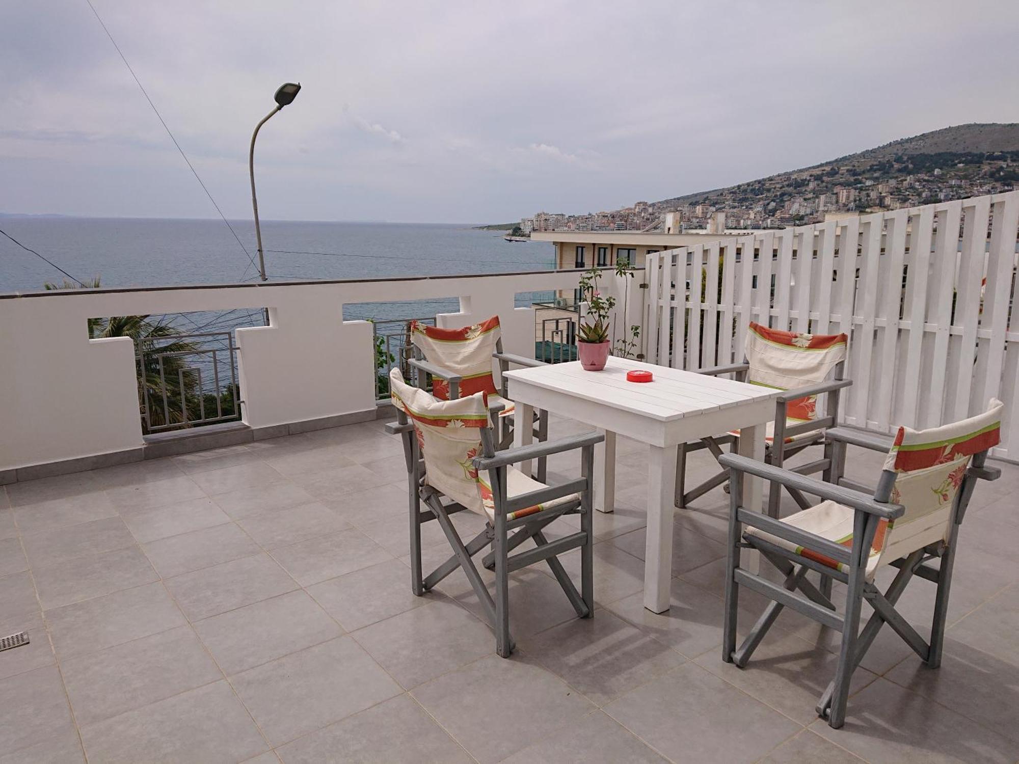 Villa Kostian Sarande Bagian luar foto